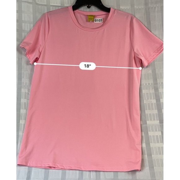 daisy Women pink short sleeve t shirt Size M - Picture 4 of 5